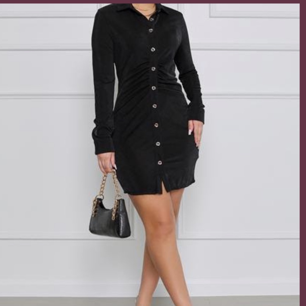 Lily’s Kloset Long Sleeve Black Dress 🖤